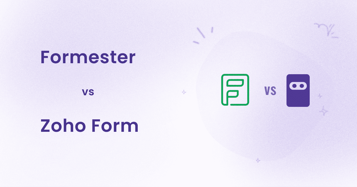 Formester vs Zoho Form